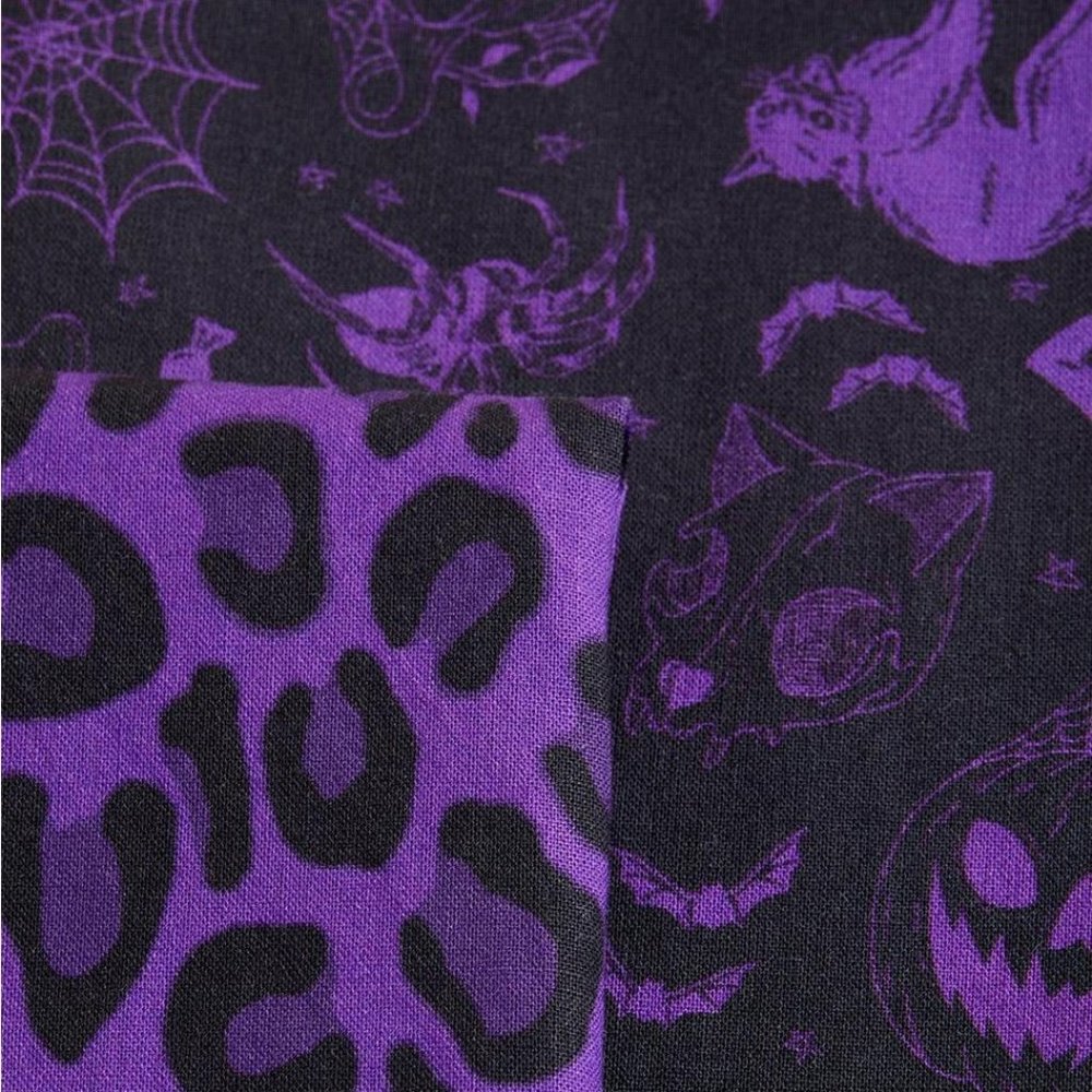 ❤️NWT TORRID HALLOWEEN DECOR KITCHEN TEA TOWEL DUO SEXY PINUP DECORATION - Picture 7 of 9